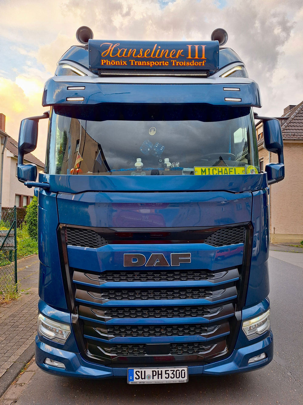 Sunvisor for DAF XG/XG+/XF