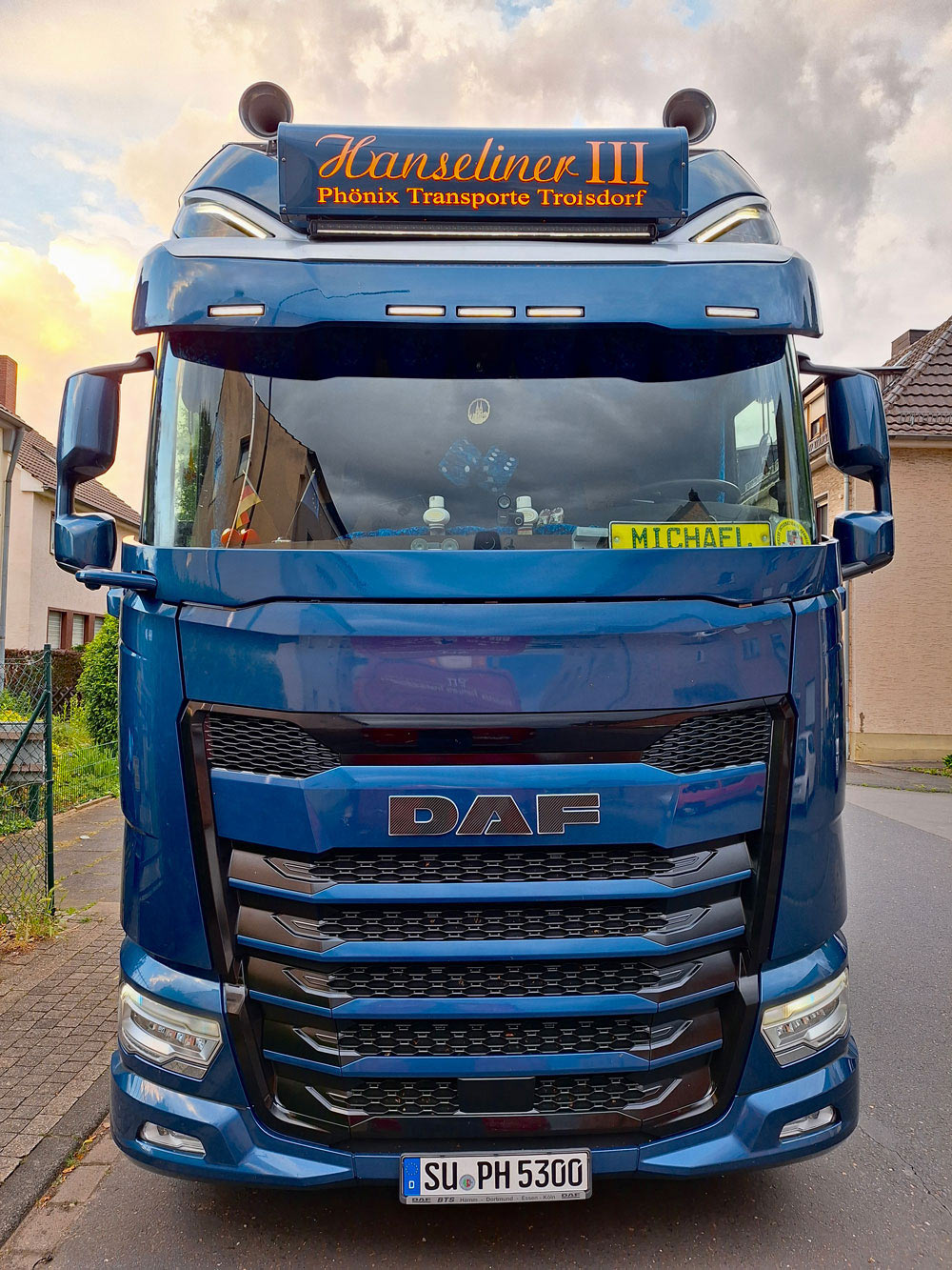 Sunvisor for DAF XG/XG+/XF