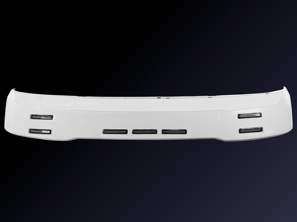 Sunvisor for DAF XG/XG+/XF Custom prep. for 7 pos.lights