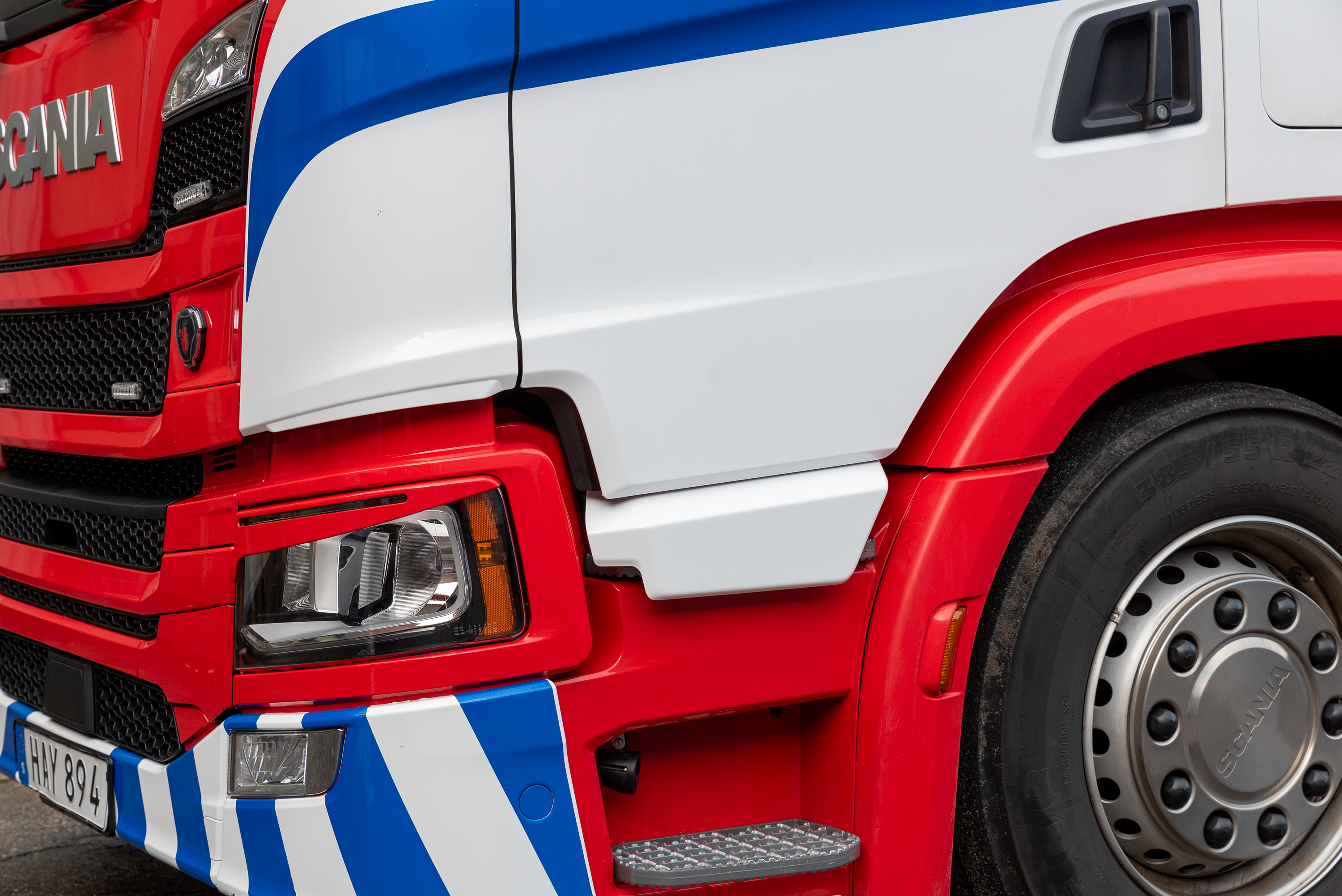 Door Extension for Scania P-series