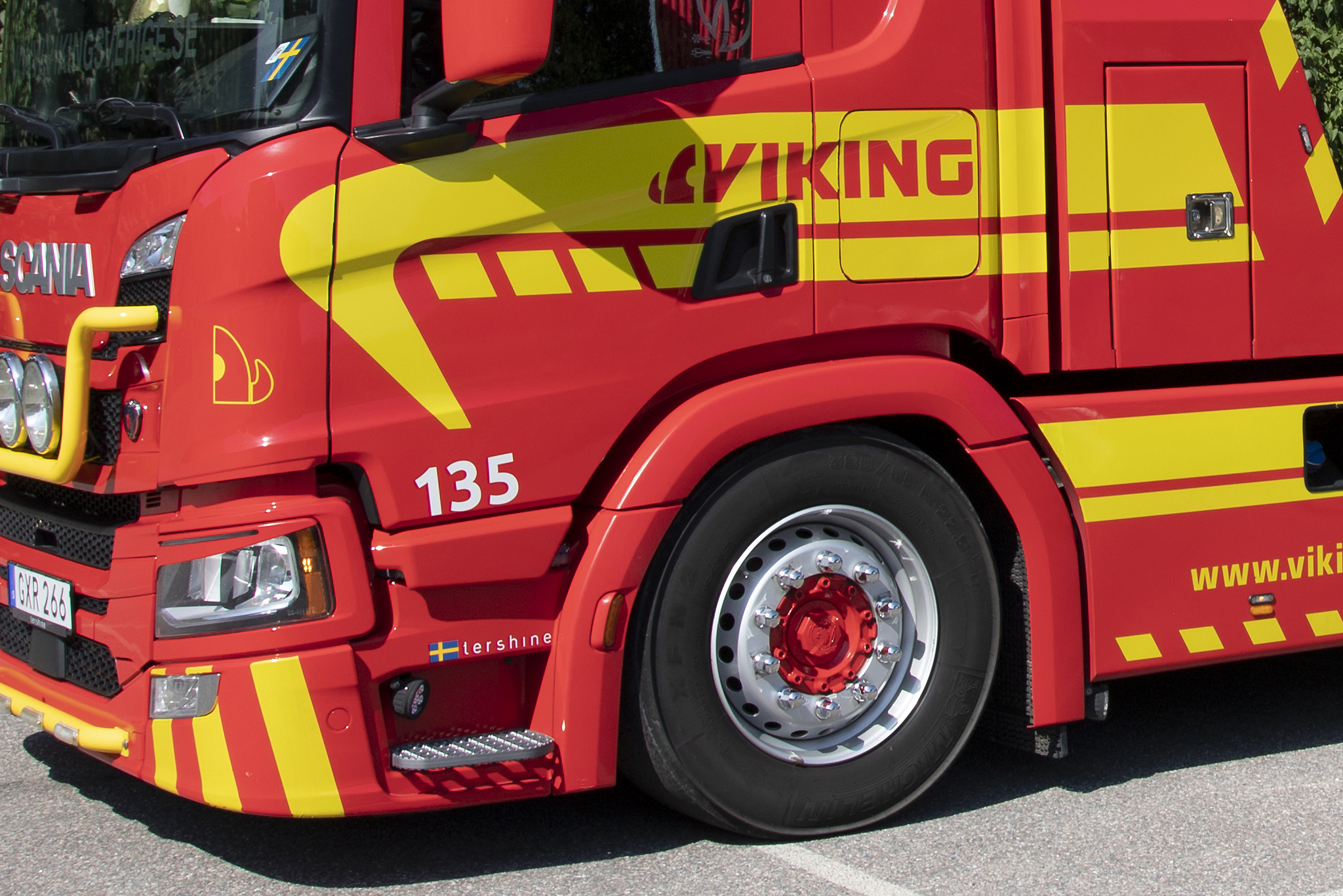 Door Extension for Scania P-series