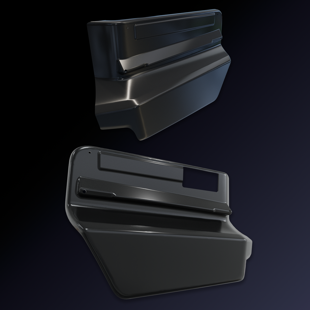 Door Extension for Scania P-series