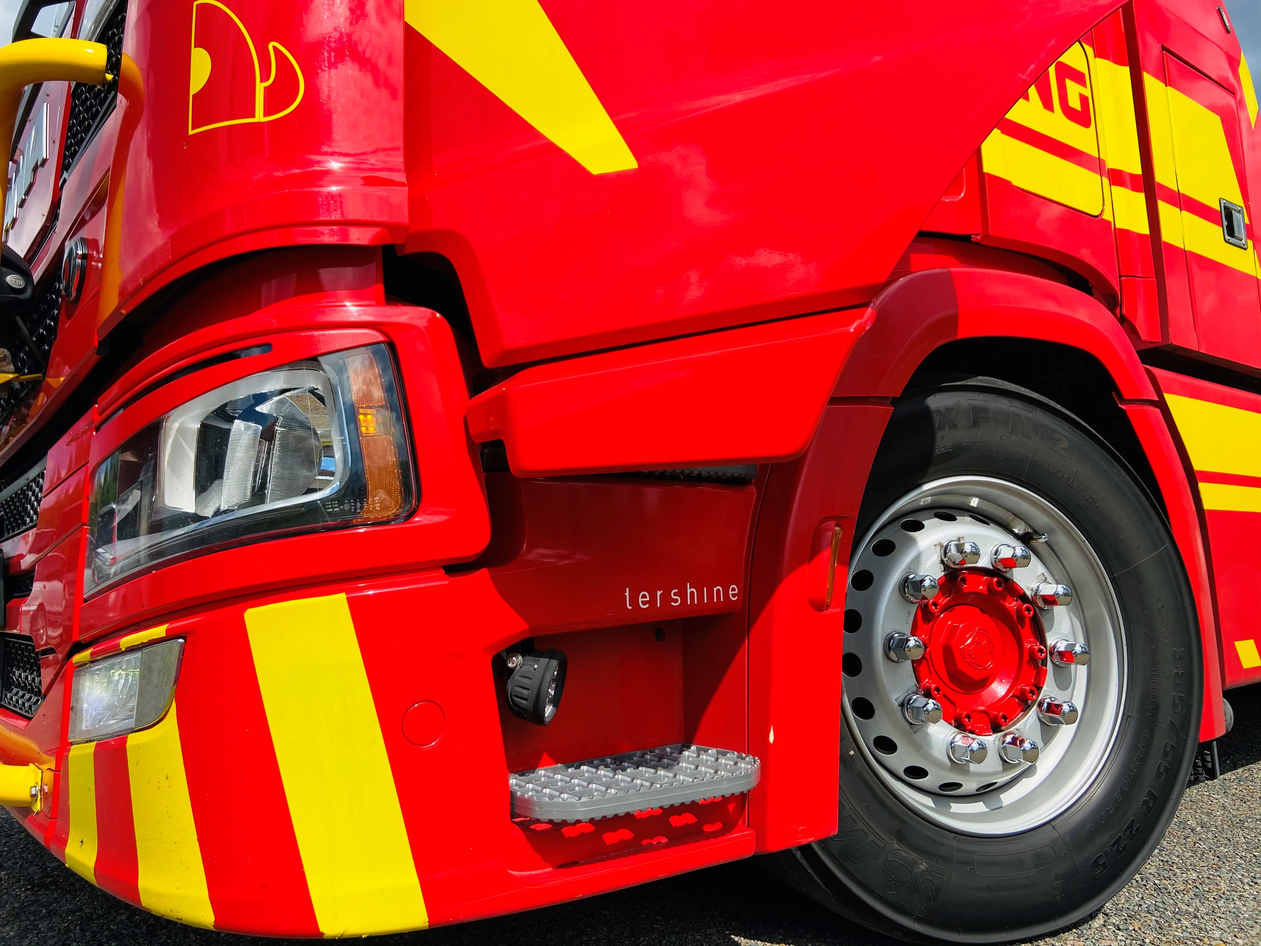 Door Extension for Scania P-series