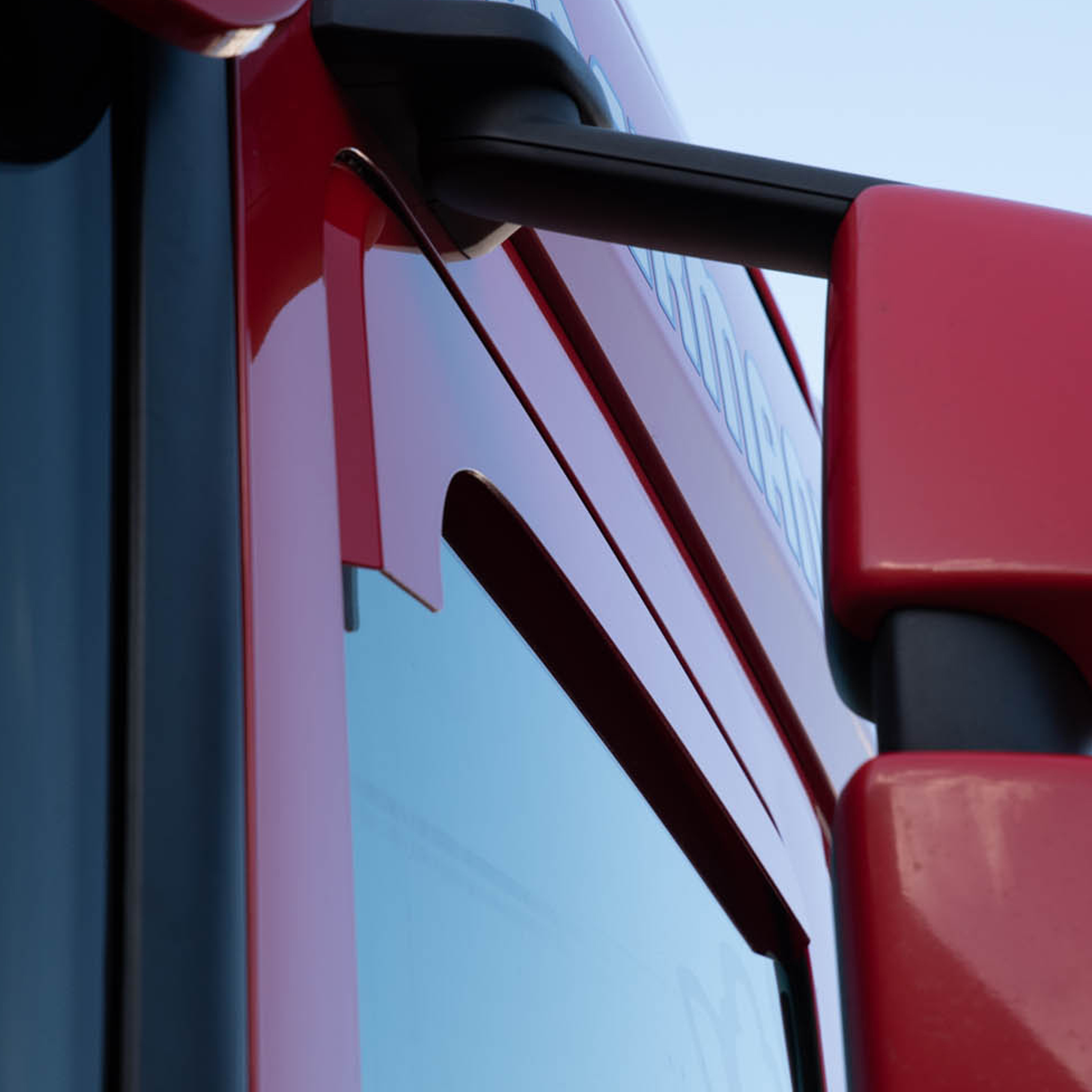 Door Wind Deflector - Black Axe