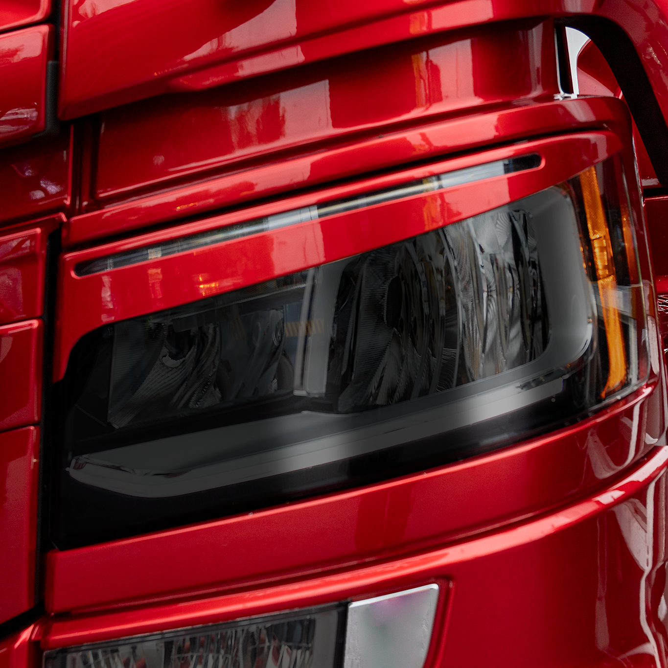 Eyelids Xenon/LED for Scania NG