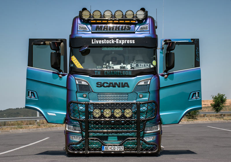 Sunvisor 35 cm for ALL Scania NG