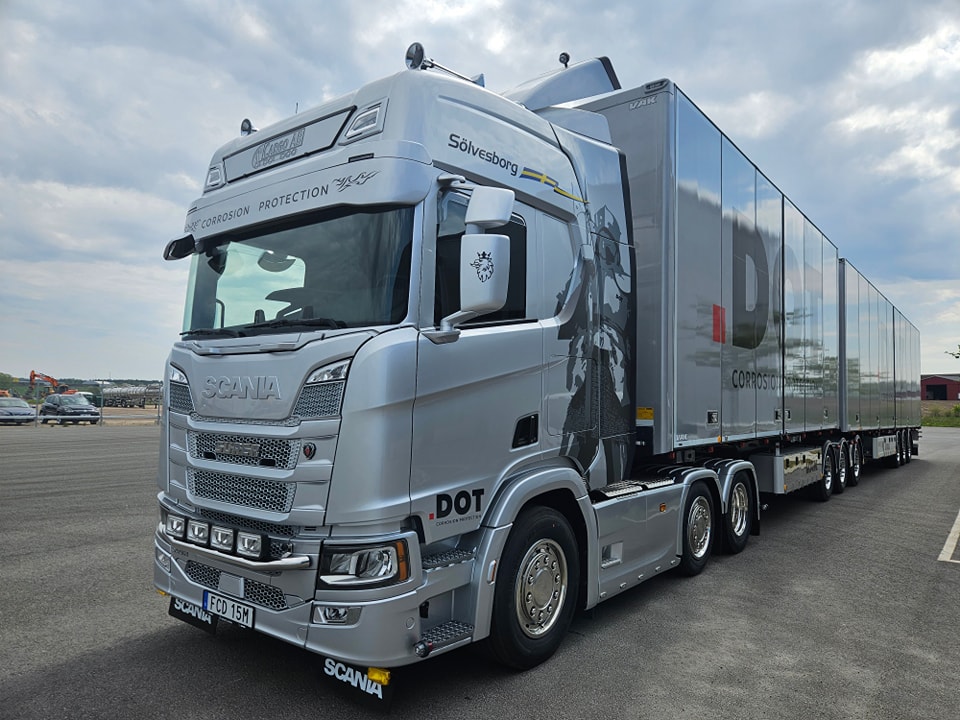 Sunvisor 35 cm for ALL Scania NG