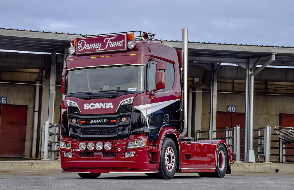 Sunvisor 35 cm for ALL Scania NG