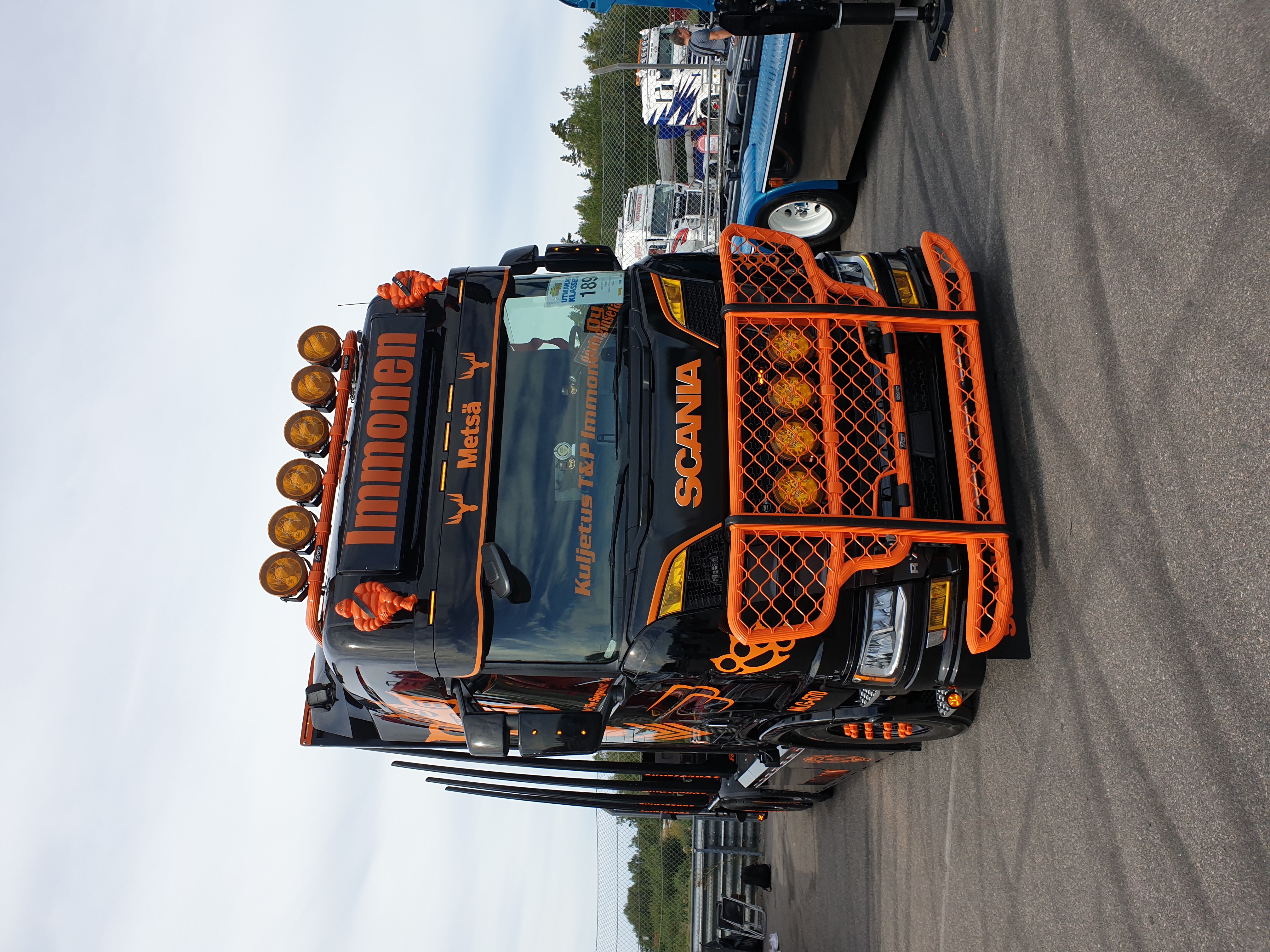 Sunvisor 35 cm for ALL Scania NG