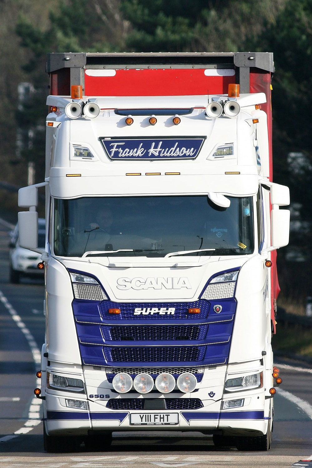 Sunvisor 35 cm for ALL Scania NG