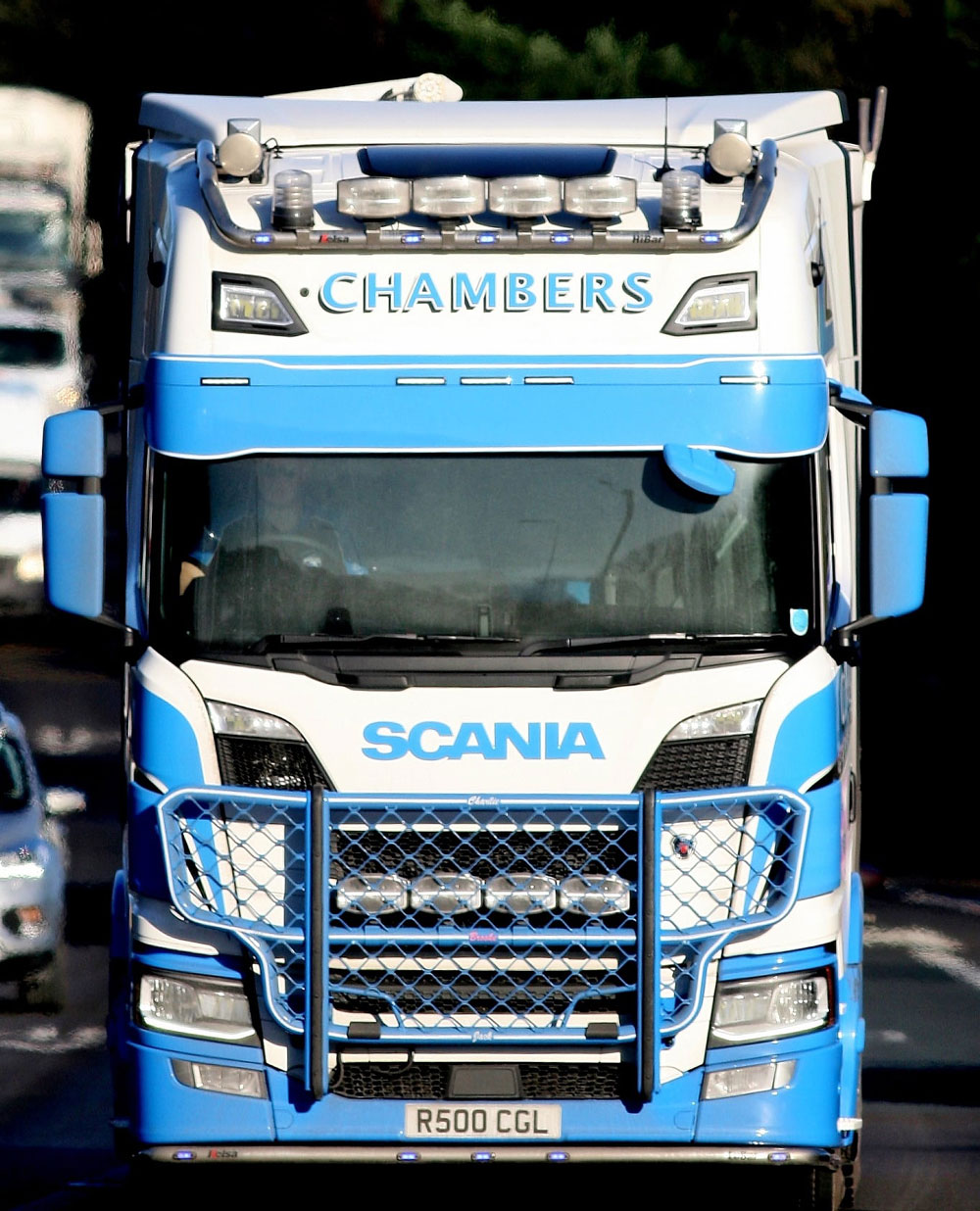 Sunvisor 35 cm for ALL Scania NG
