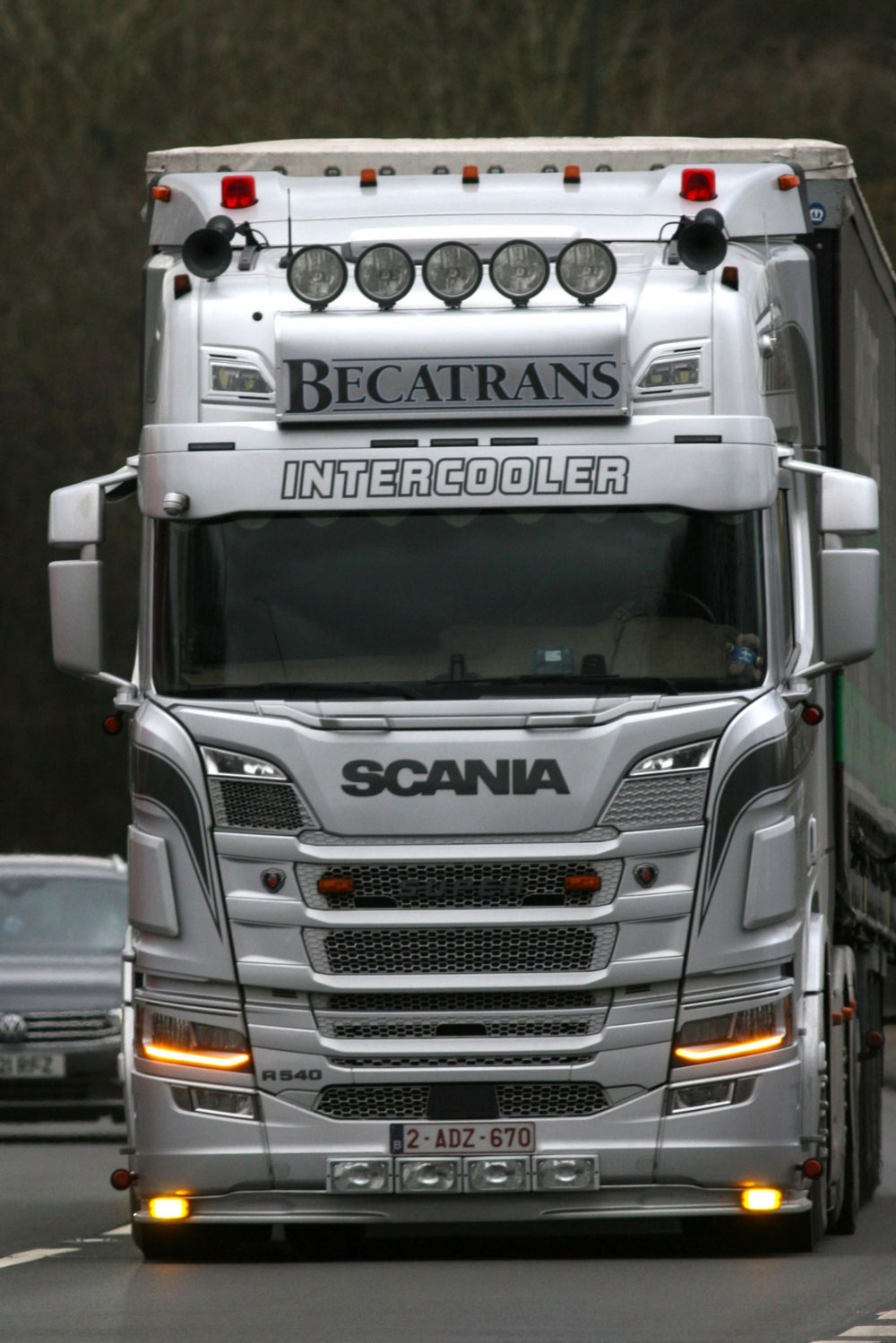 Sunvisor 35 cm for ALL Scania NG