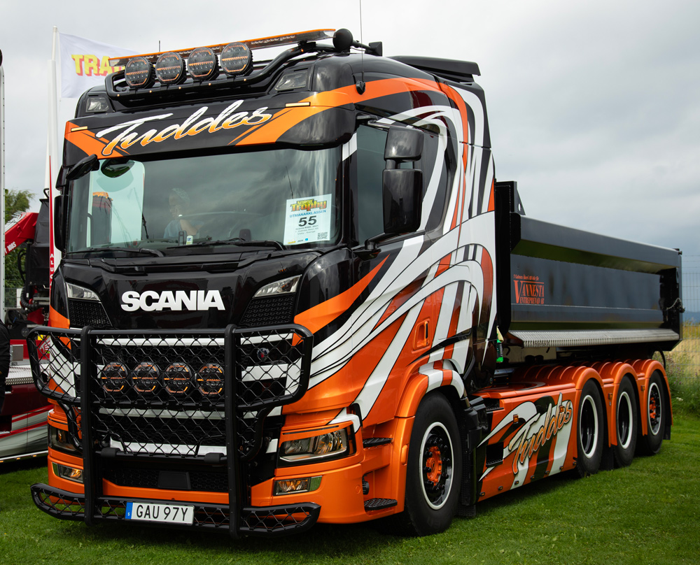 Sunvisor 35 cm for ALL Scania NG