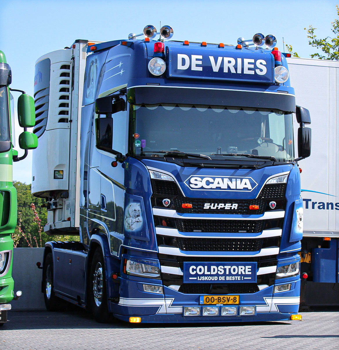 Sunvisor 35 cm for ALL Scania NG