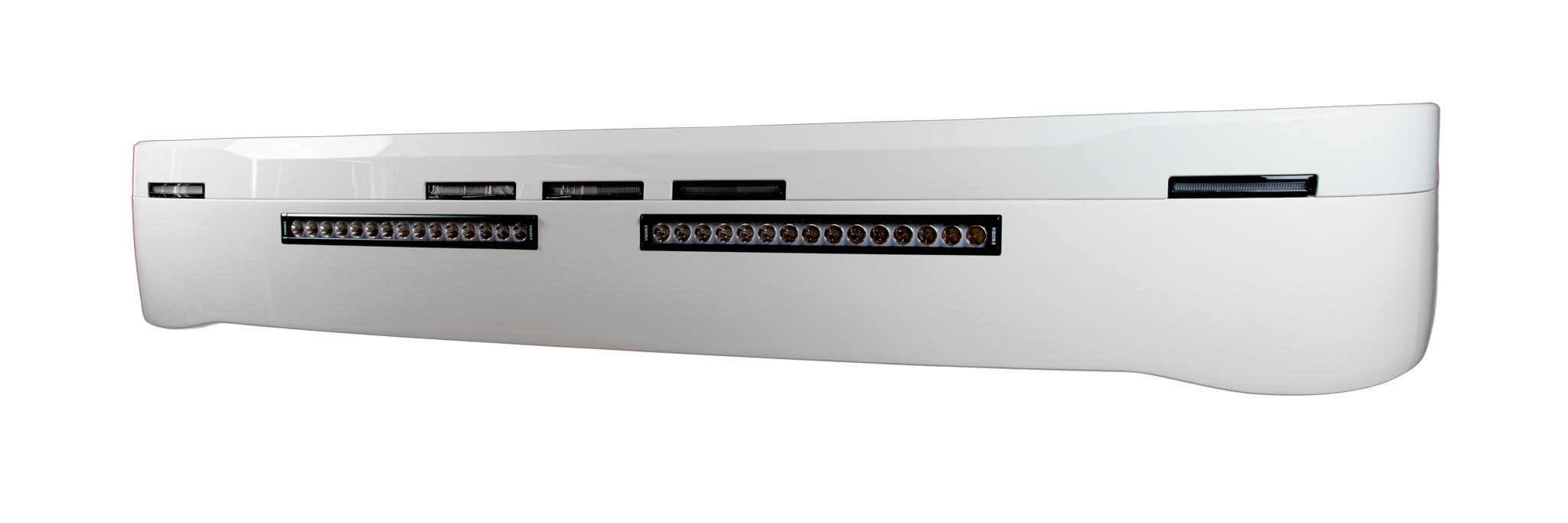 Sunvisor 35 cm for Scania NG with Vision X XPL Halo 21' 75W LED-bars