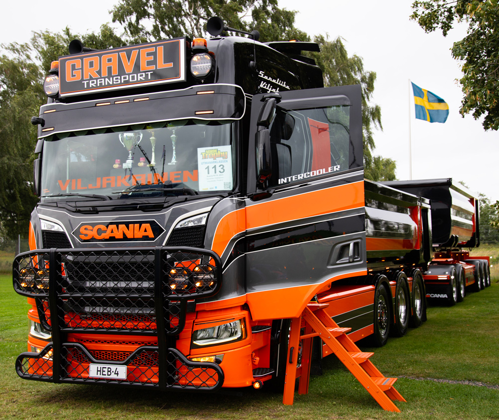 Sunvisor 35 cm for Scania NG - Custom 7