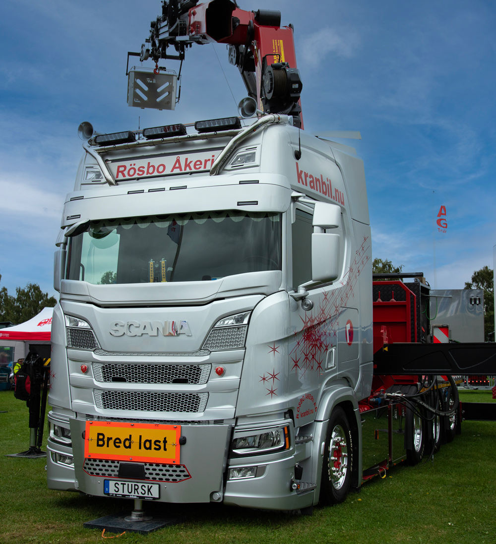 Sunvisor 35 cm for Scania NG - Custom 7