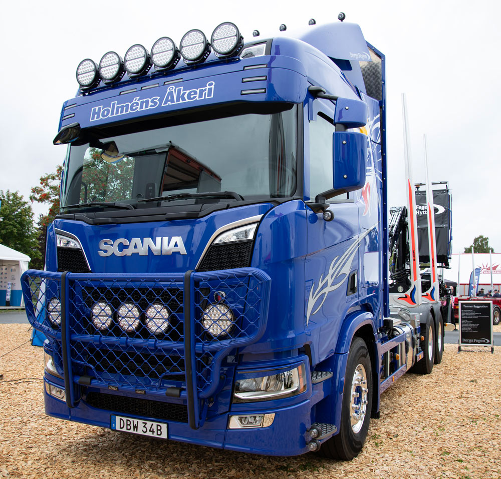 Sunvisor 35 cm for Scania NG - Custom 9