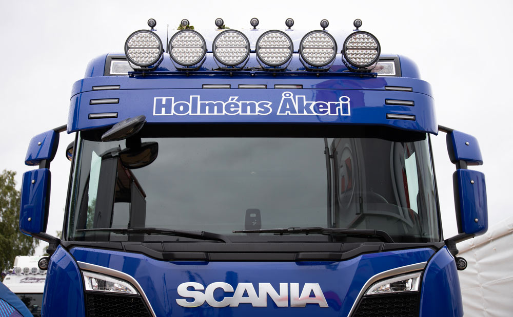 Sunvisor 35 cm for Scania NG - Custom 9