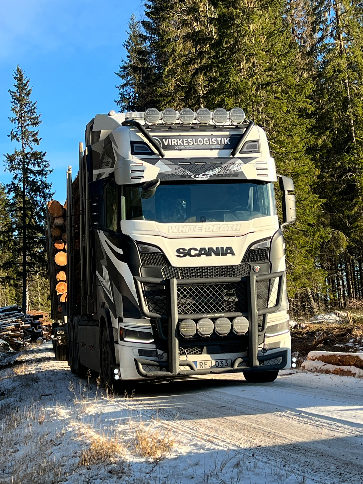 Sunvisor 35 cm for Scania NG - Custom 9