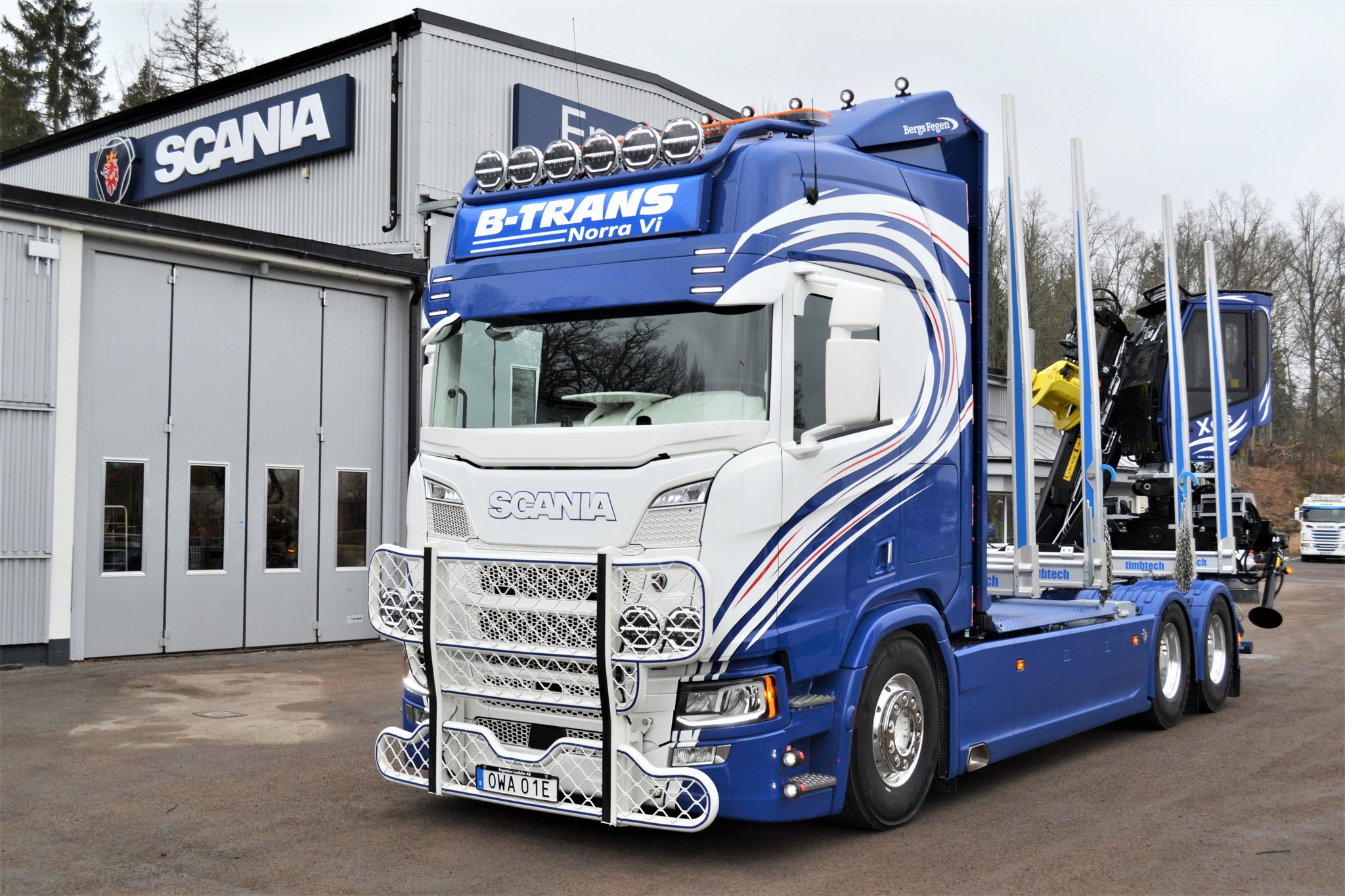 Sunvisor 35 cm for Scania NG - Custom 9