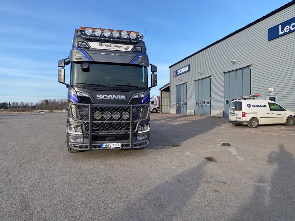 Sunvisor 35 cm for Scania NG - Custom 9