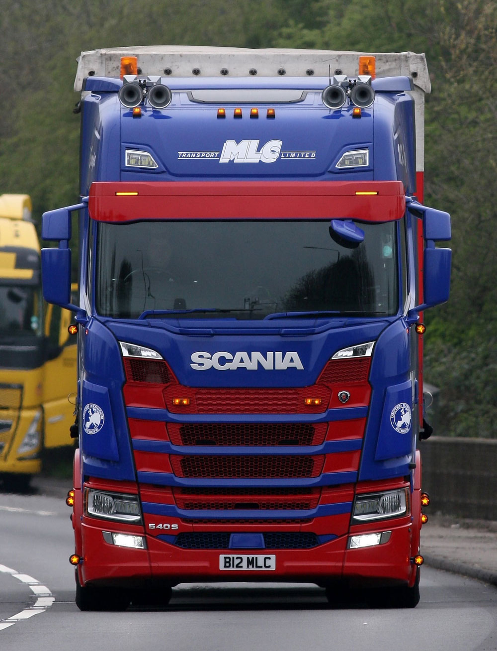 Sunvisor 30 cm for Scania NG
