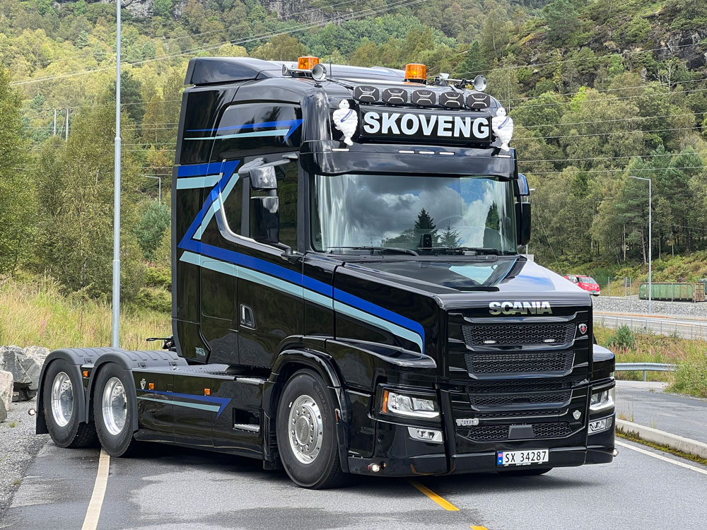 Sunvisor 30 cm for Scania NG