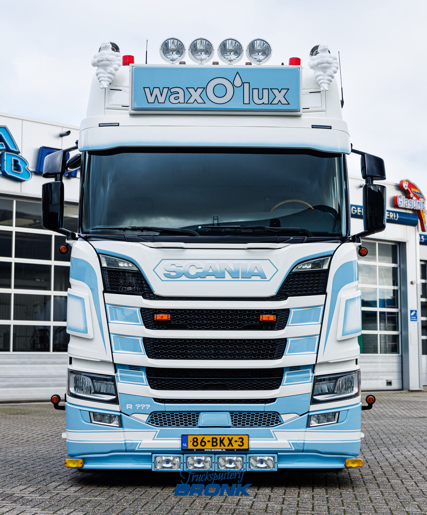 Sunvisor 30 cm for Scania NG