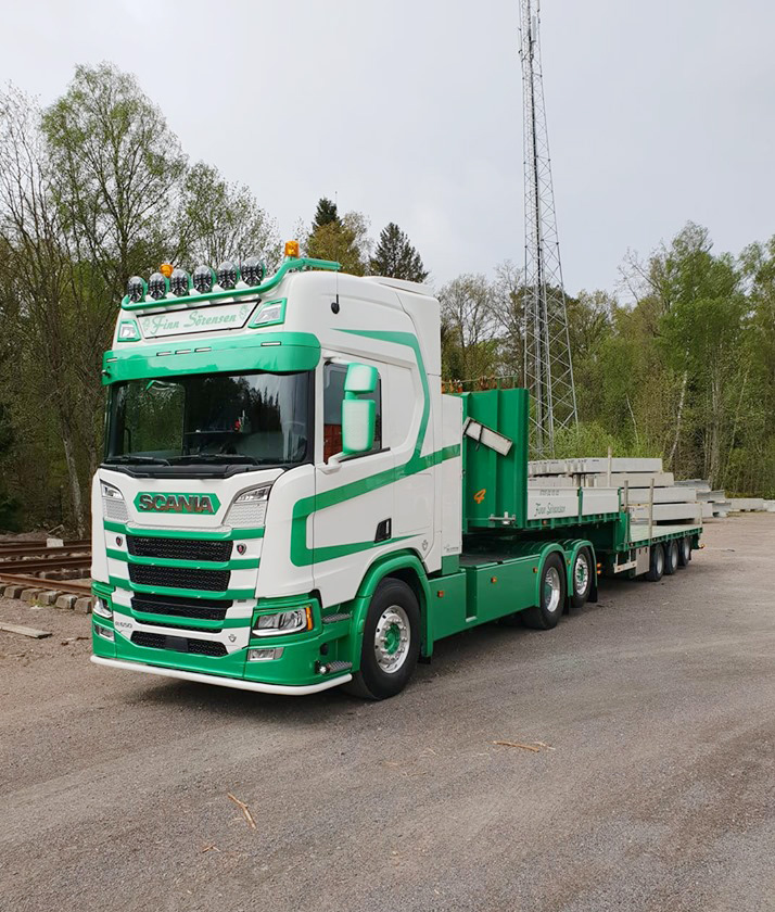 Sunvisor 30 cm for Scania NG