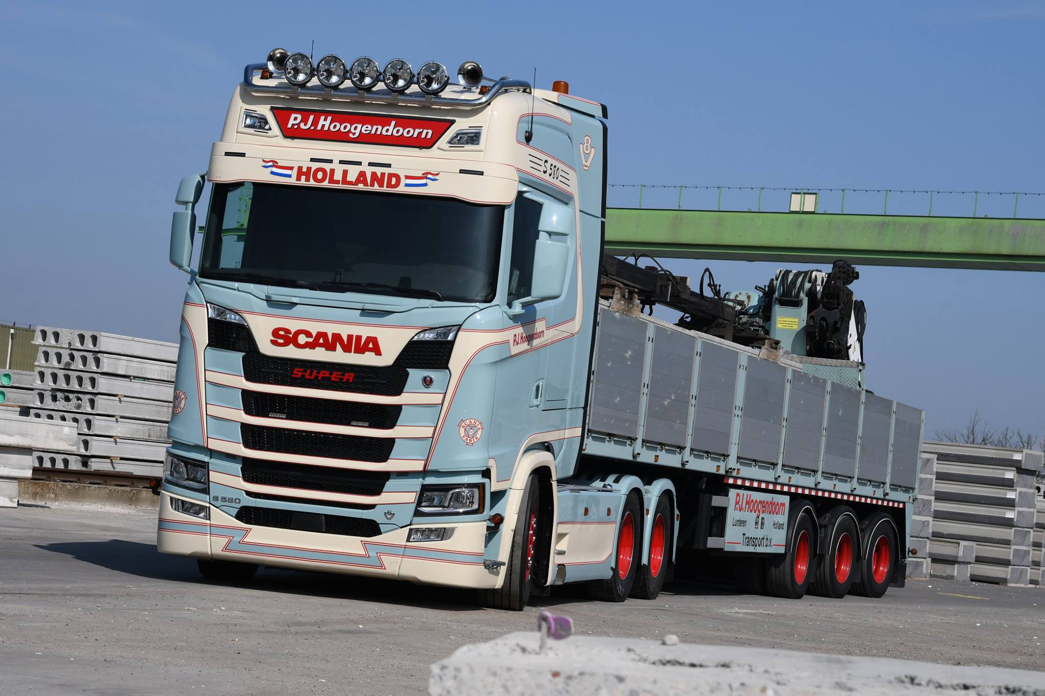 Sunvisor 30 cm for Scania NG