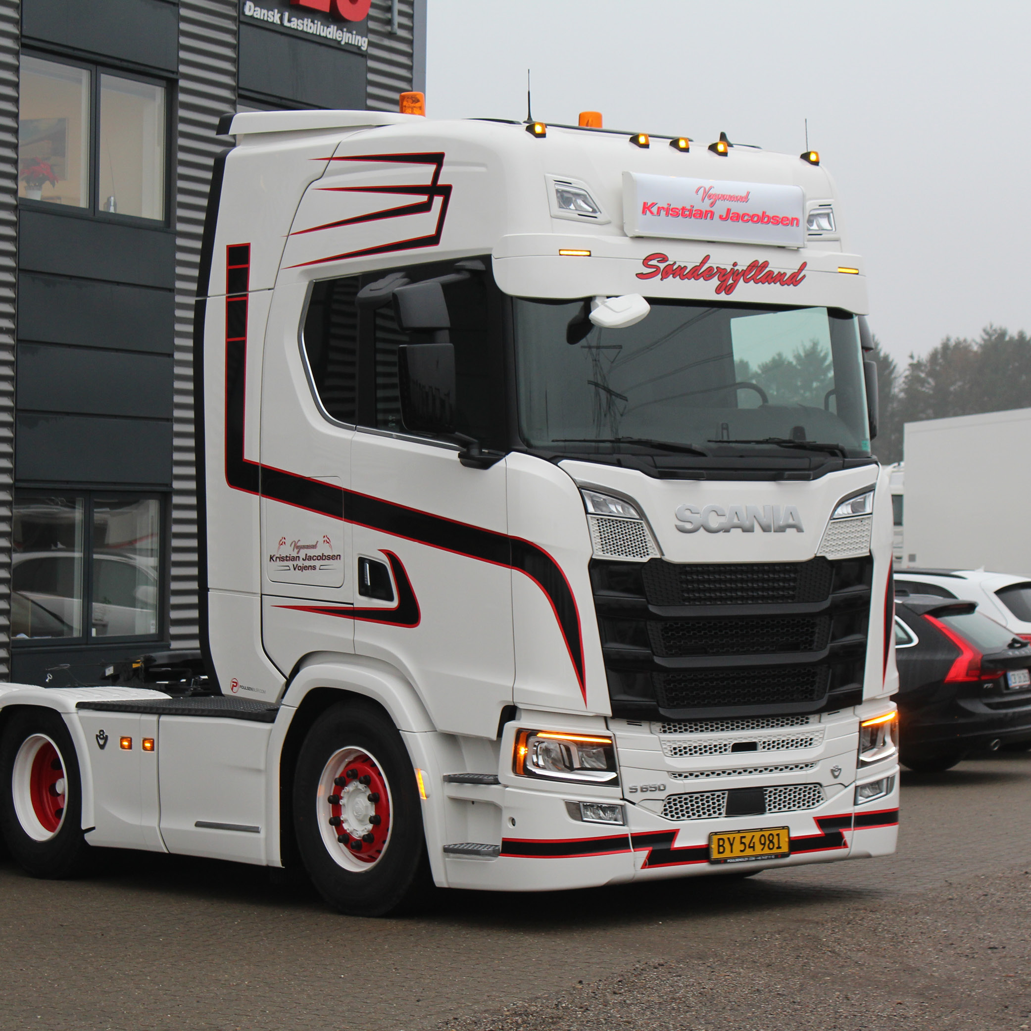 Sunvisor 30 cm for Scania NG