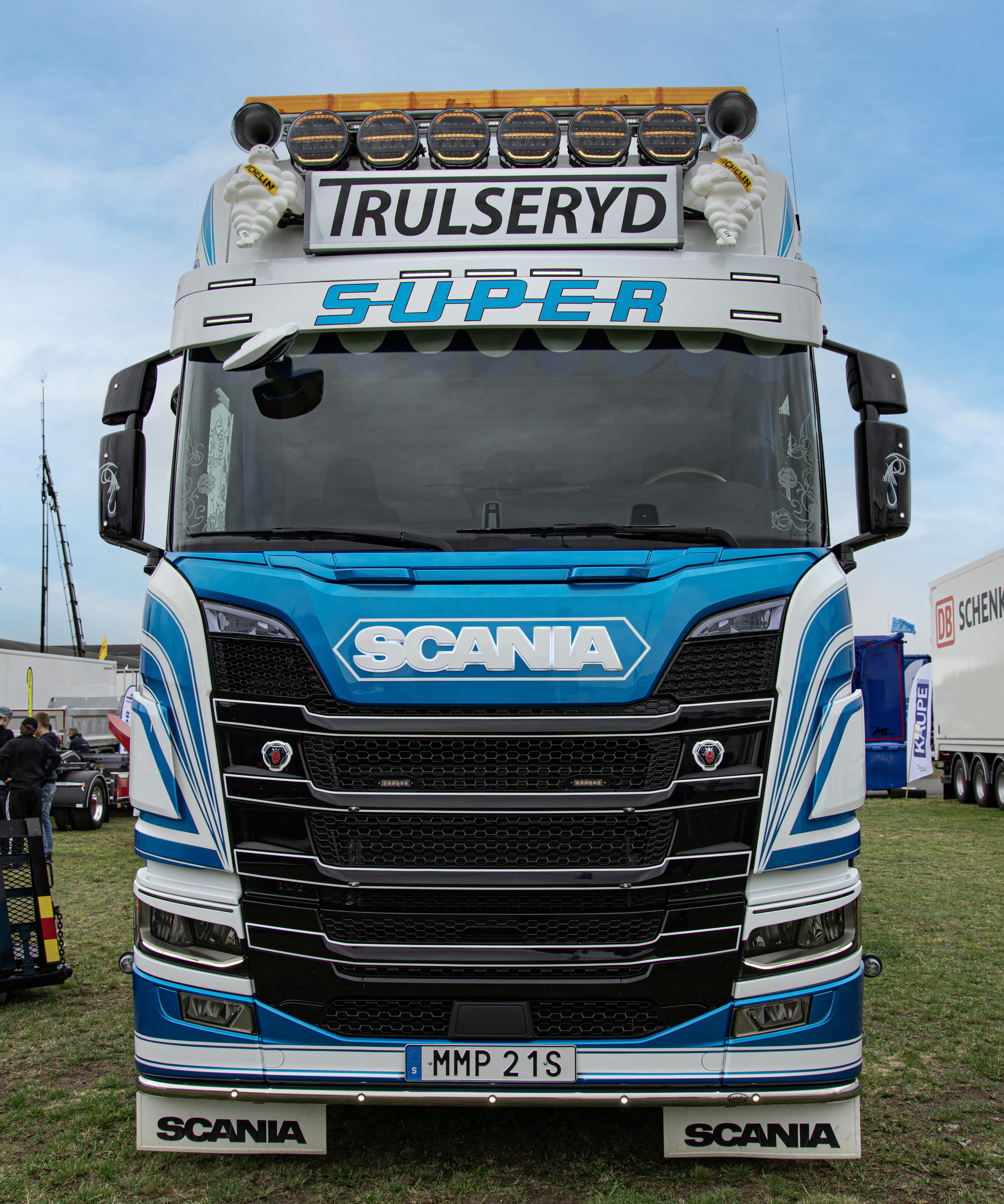 Sunvisor 30 cm for Scania NG - Custom 7