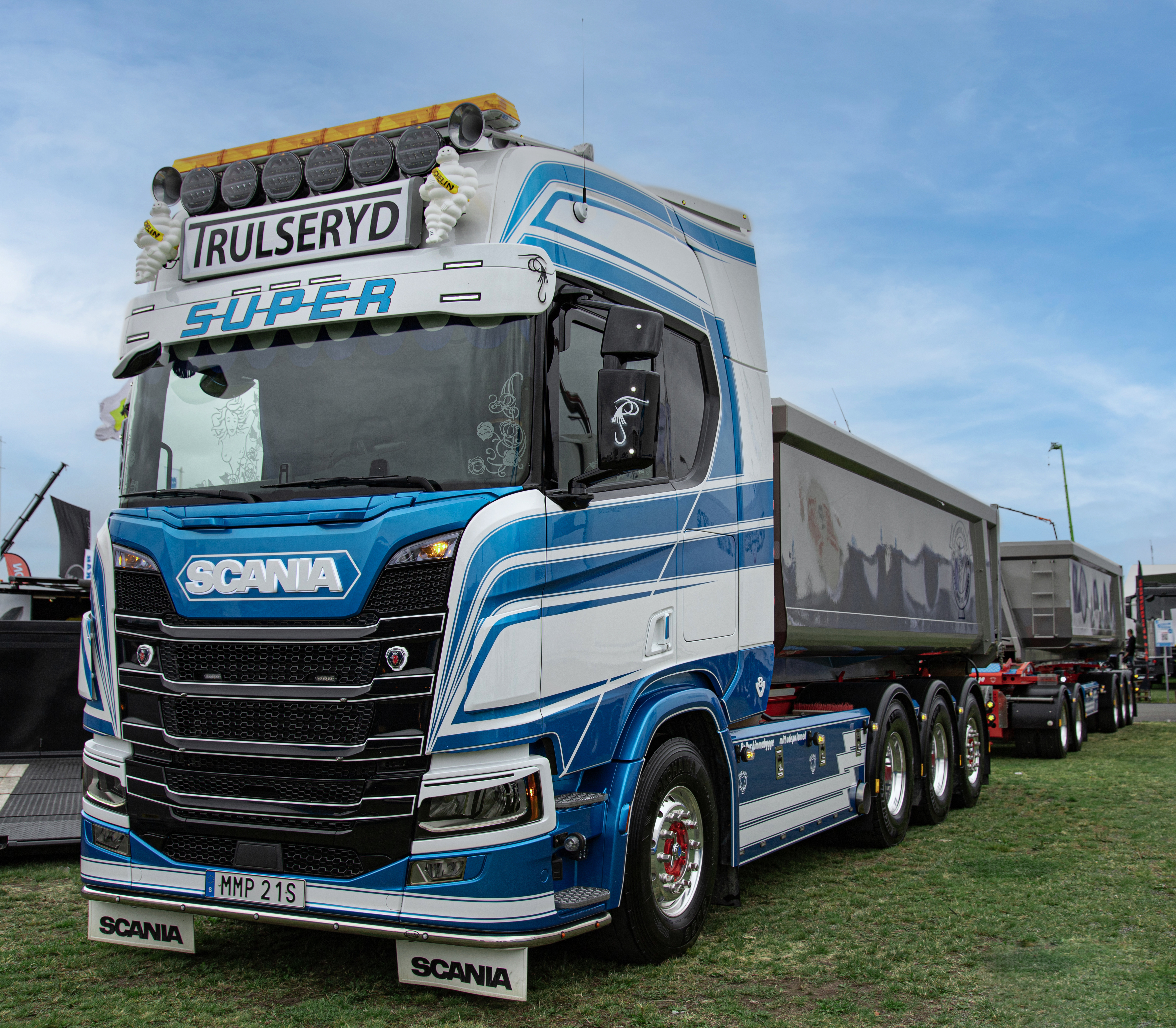 Sunvisor 30 cm for Scania NG - Custom 7