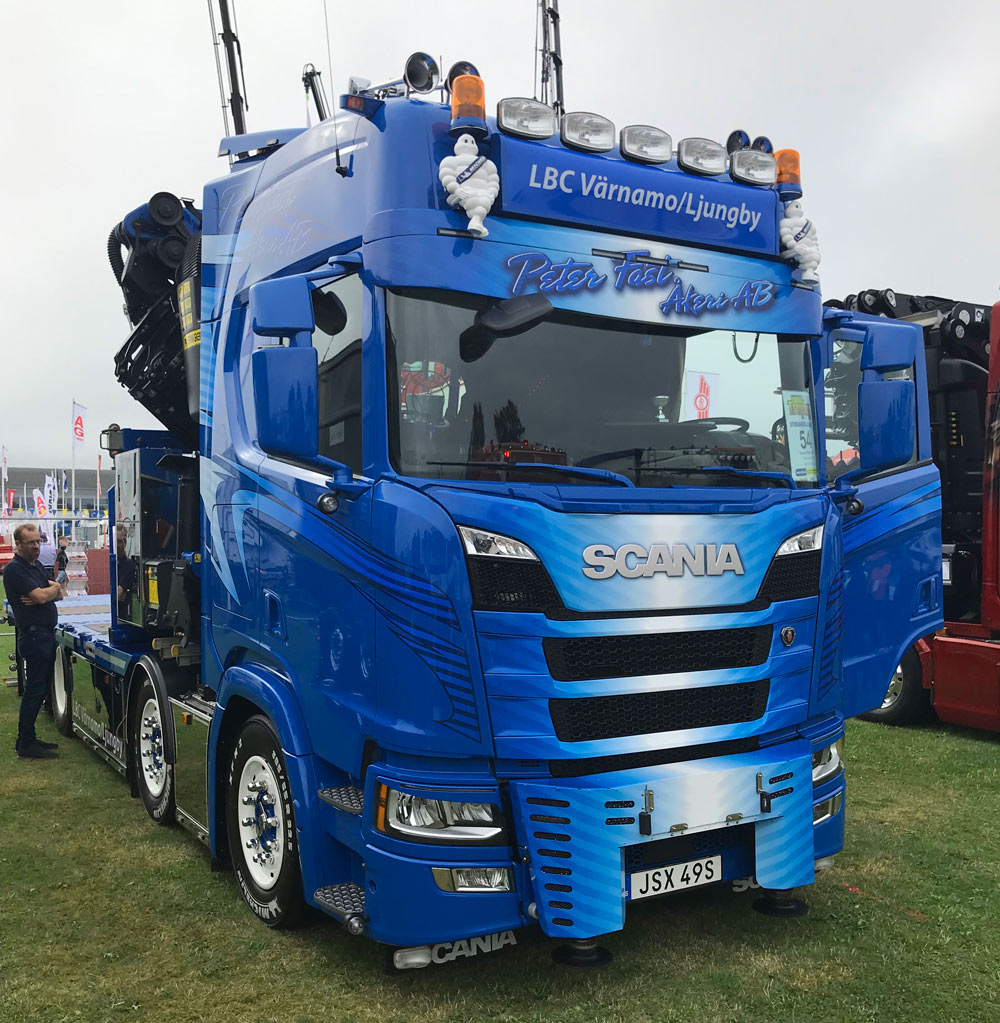 Sunvisor Bow for Scania NG