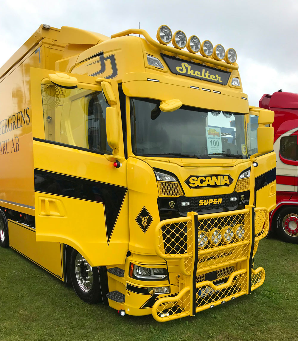 Sunvisor Bow for Scania NG