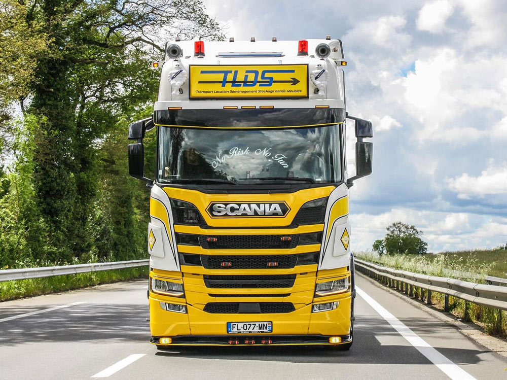 Sunvisor Bow for Scania NG