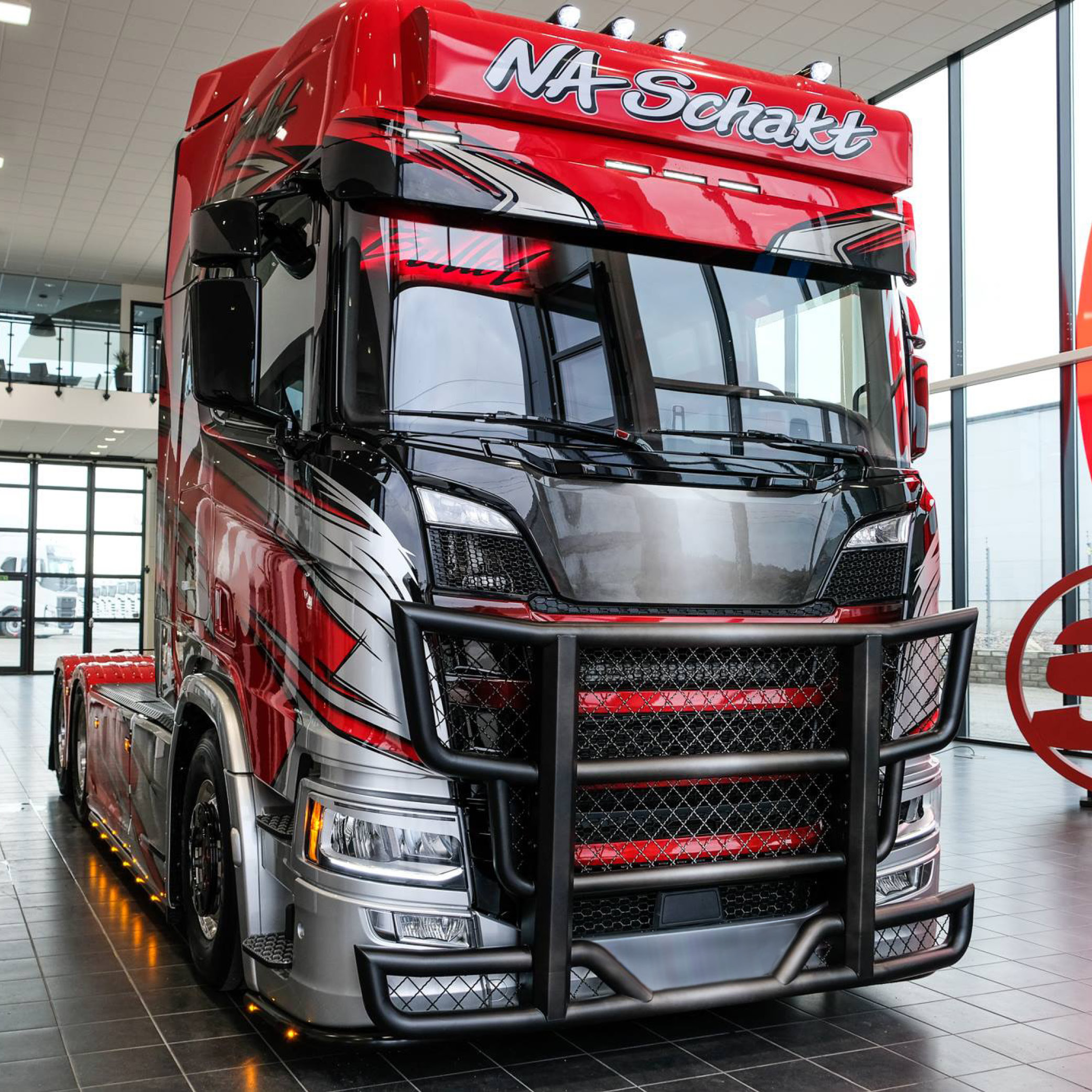 Sunvisor Bow for Scania NG