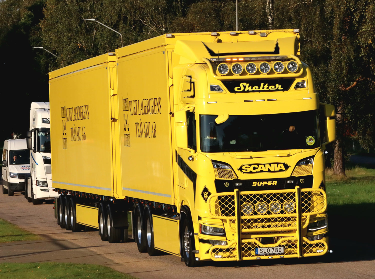 Sunvisor Bow for Scania NG
