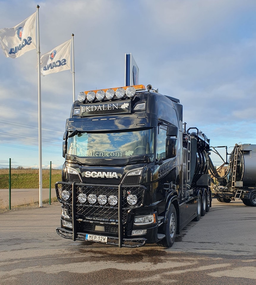 Sunvisor Bow for Scania NG - Custom 7