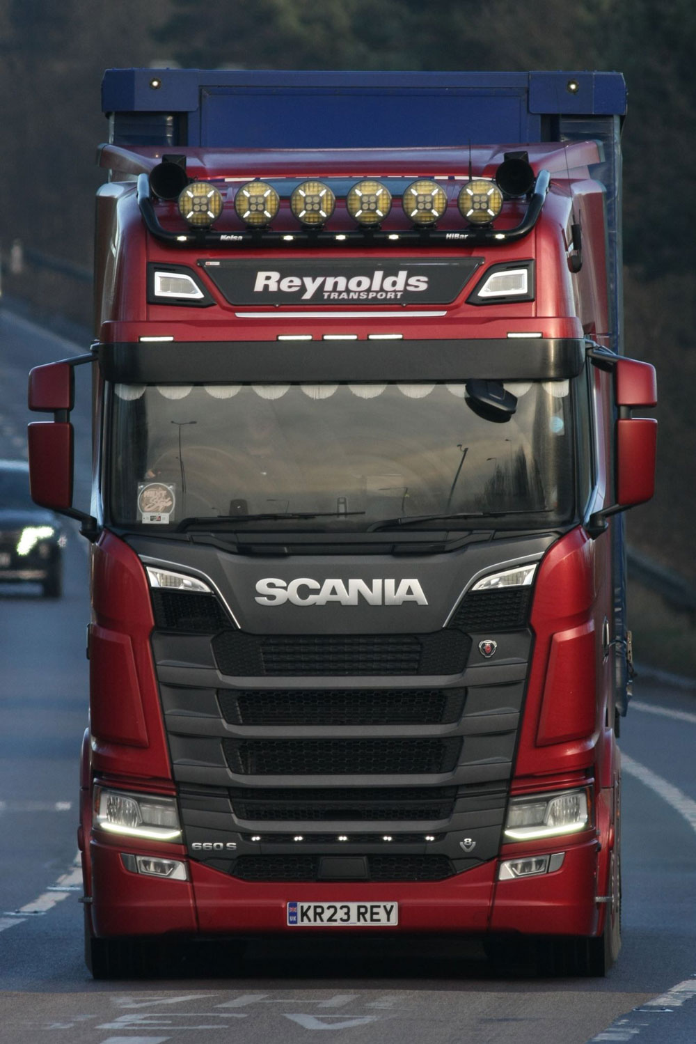 Sunvisor Flat for Scania NG