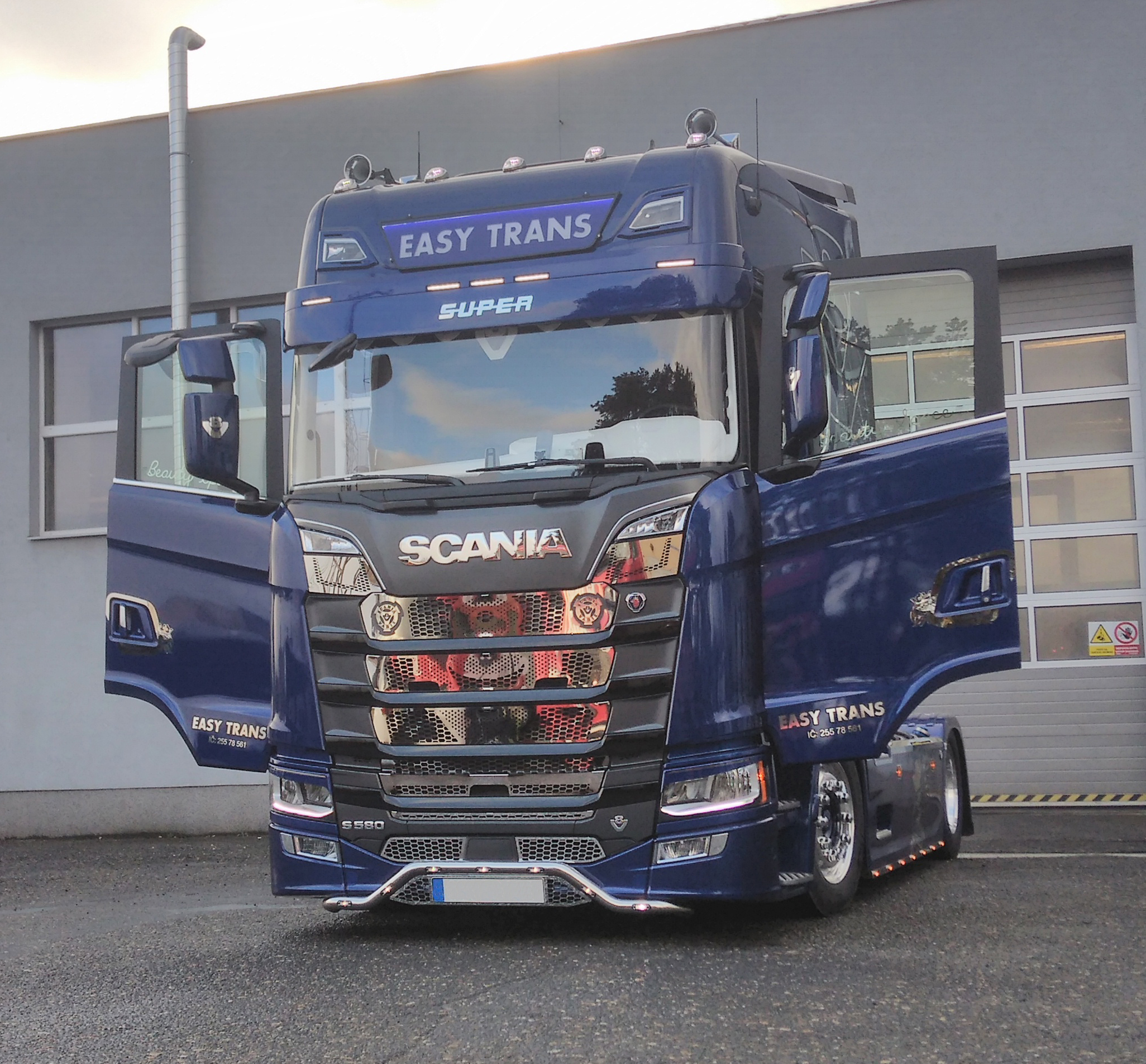 Sunvisor Flat for Scania NG