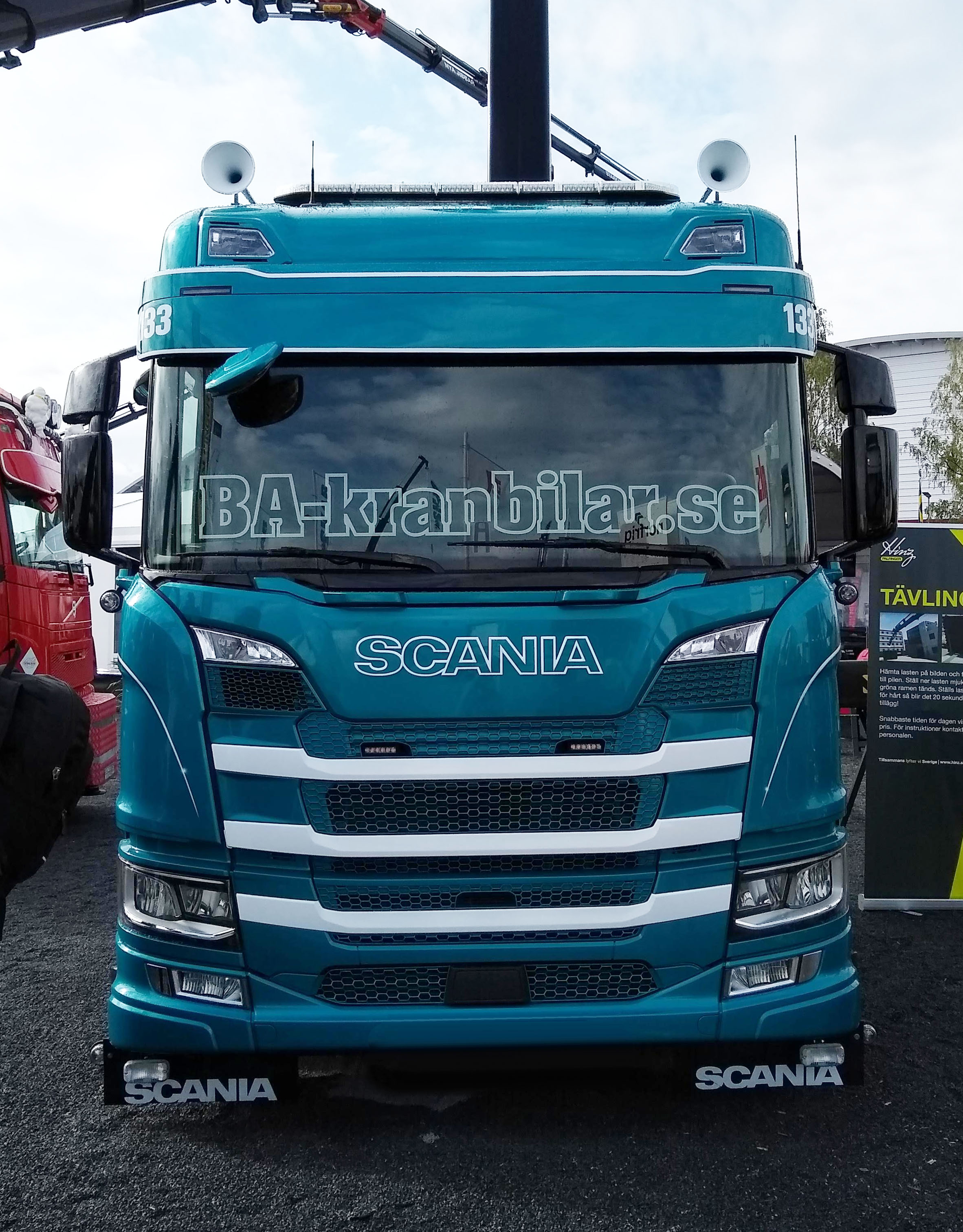 Sunvisor Flat for Scania NG