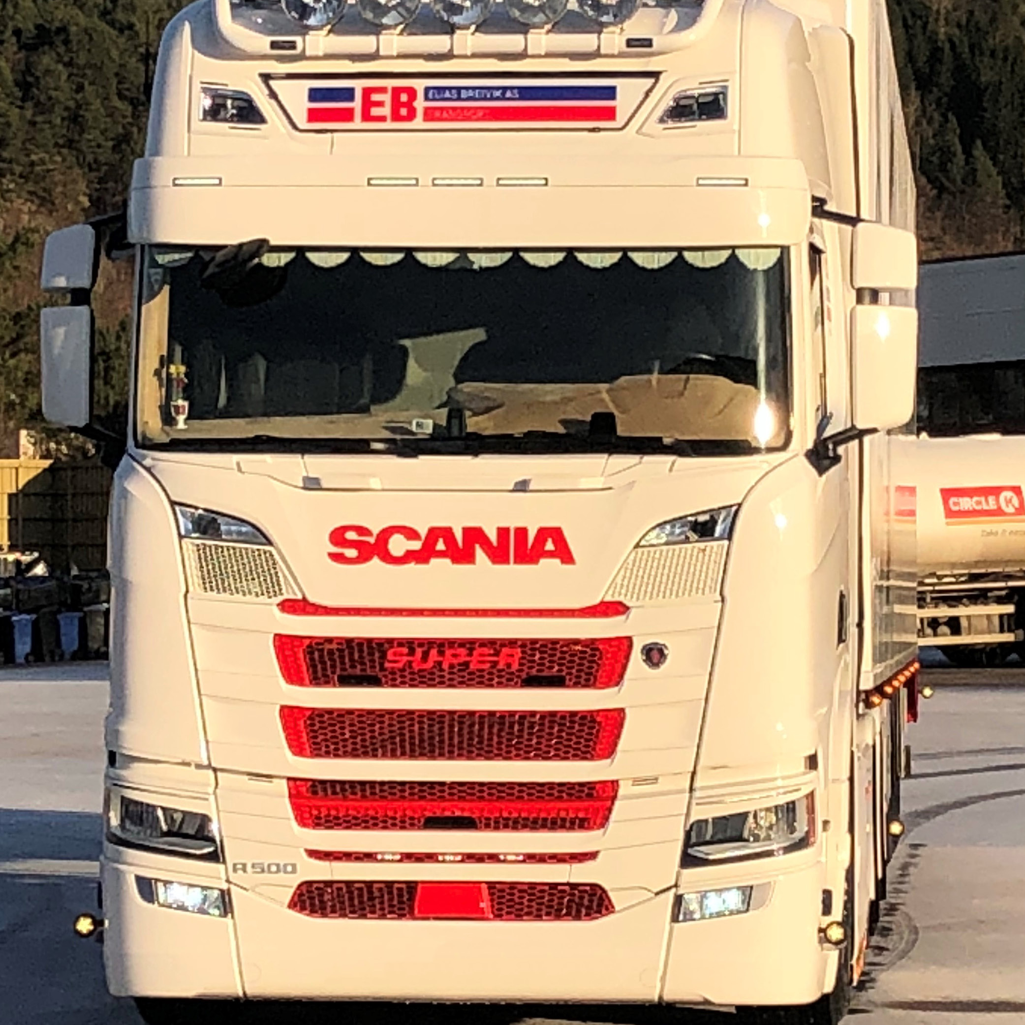 Sunvisor Flat for Scania NG