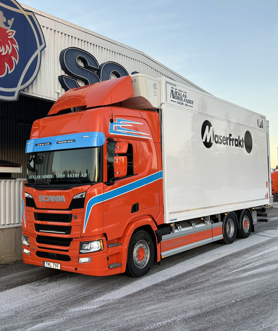 Sunvisor Flat for Scania NG