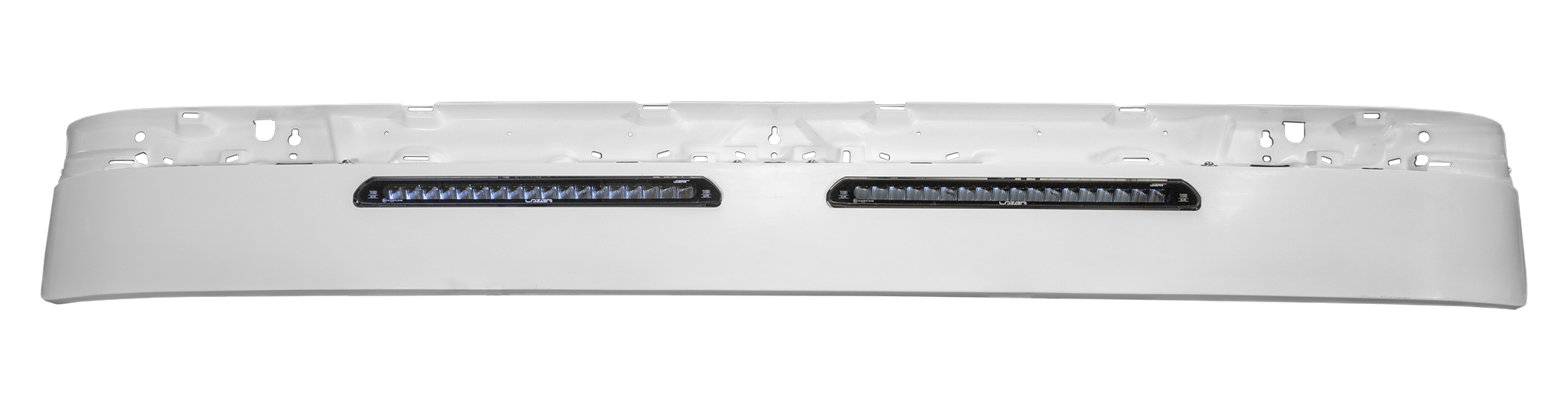 Sunvisor Flat for ALL Scania NG With Lazer Linear 18 Elite 126W LED-bars with white pos.light