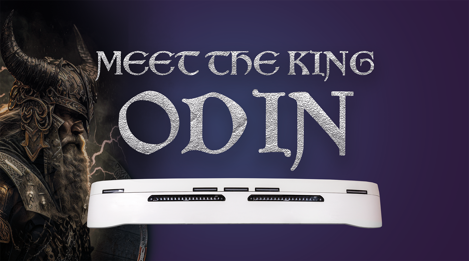 Sunvisor 35 cm for Scania NG prepared for - Lazer Linear 18 Elite 126W LED-bars