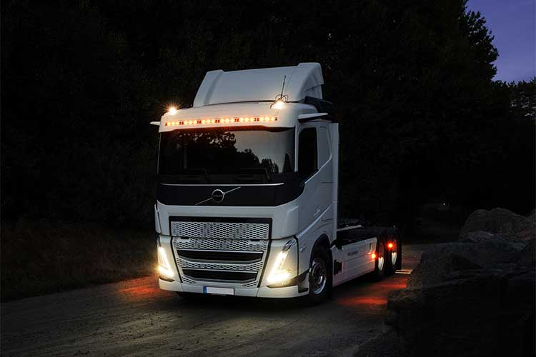 New sunvisor for Volvo